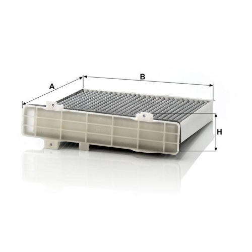 MANN-FILTER Filter, Innenraumluft