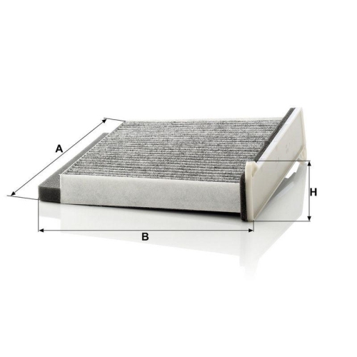 MANN-FILTER Filter, Innenraumluft