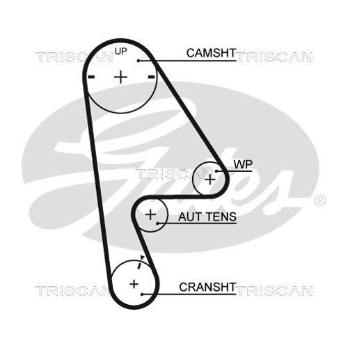 TRISCAN Zahnriemensatz