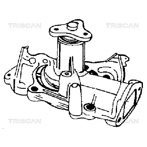 TRISCAN Wasserpumpe, Motorkühlung