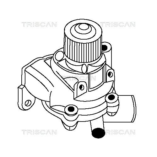 TRISCAN Wasserpumpe, Motorkühlung