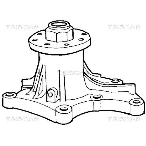 TRISCAN Wasserpumpe, Motorkühlung