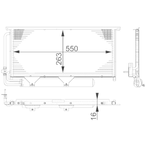 MAHLE Kondensator, Klimaanlage BEHR *** PREMIUM LINE ***