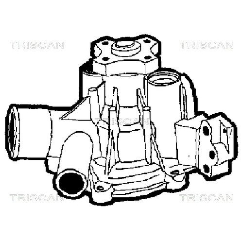 TRISCAN Wasserpumpe, Motorkühlung