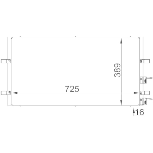 MAHLE Kondensator, Klimaanlage BEHR *** PREMIUM LINE ***