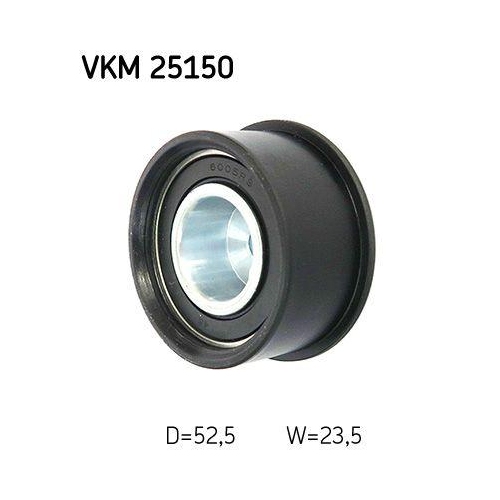 SKF Umlenk-/F&uuml;hrungsrolle, Zahnriemen