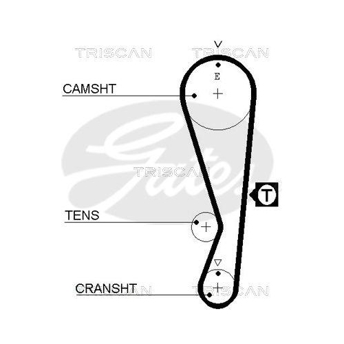 TRISCAN Zahnriemensatz