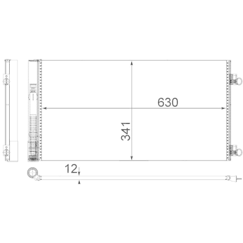 MAHLE Kondensator, Klimaanlage BEHR *** PREMIUM LINE ***