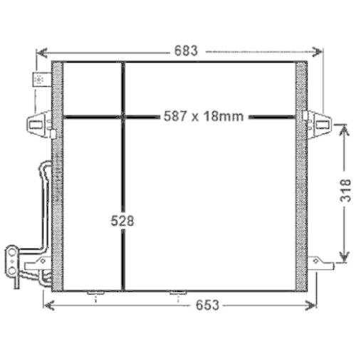 MAHLE Kondensator, Klimaanlage BEHR *** PREMIUM LINE ***