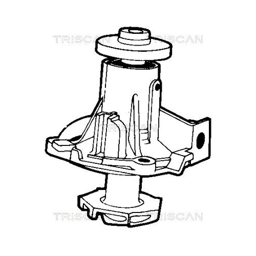 TRISCAN Wasserpumpe, Motorkühlung