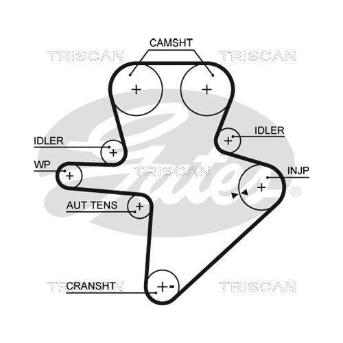 TRISCAN Zahnriemensatz