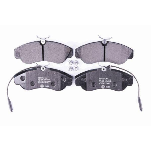 HELLA PAGID Bremsbelagsatz, Scheibenbremse