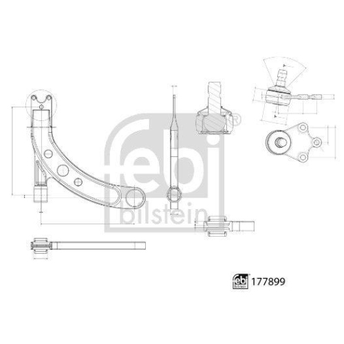 FEBI BILSTEIN Lenker, Radaufhängung