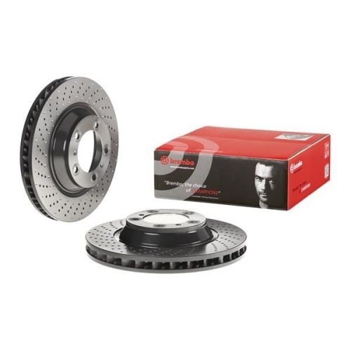 BREMBO Bremsscheibe PRIME LINE - UV Coated