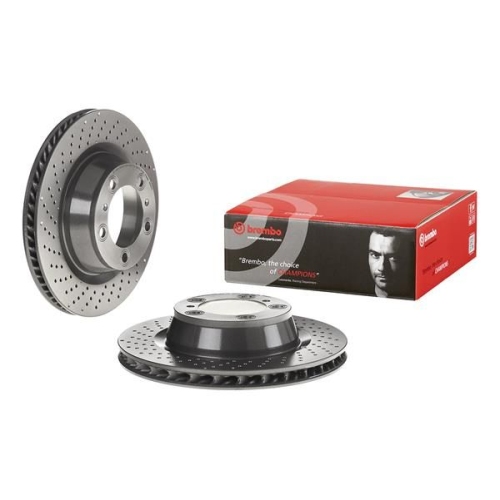 BREMBO Bremsscheibe PRIME LINE - UV Coated