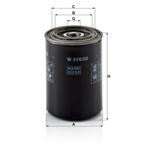 MANN-FILTER &Ouml;lfilter