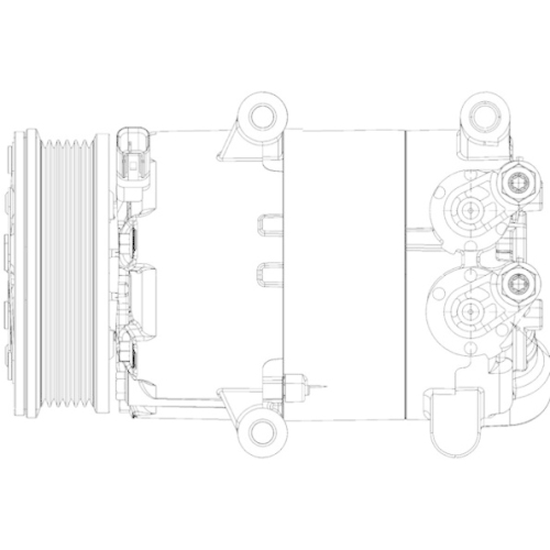 MAHLE Kompressor, Klimaanlage BEHR *** PREMIUM LINE ***