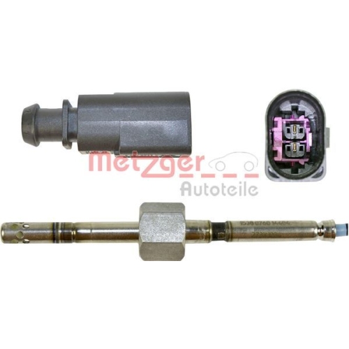 METZGER Sensor, Abgastemperatur ORIGINAL ERSATZTEIL