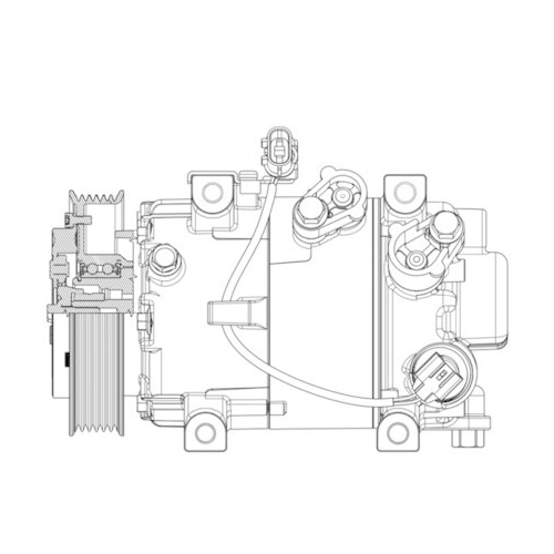 MAHLE Kompressor, Klimaanlage BEHR *** PREMIUM LINE ***