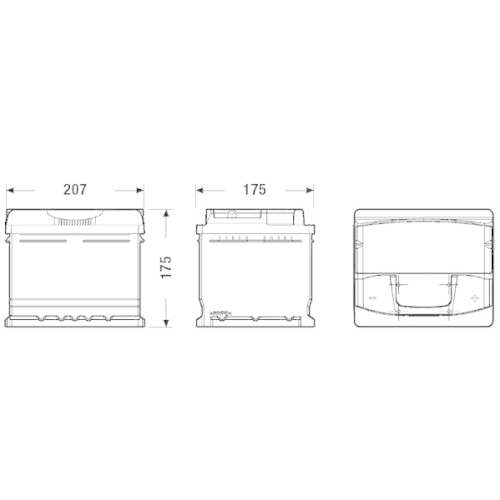 EXIDE Starterbatterie PREMIUM