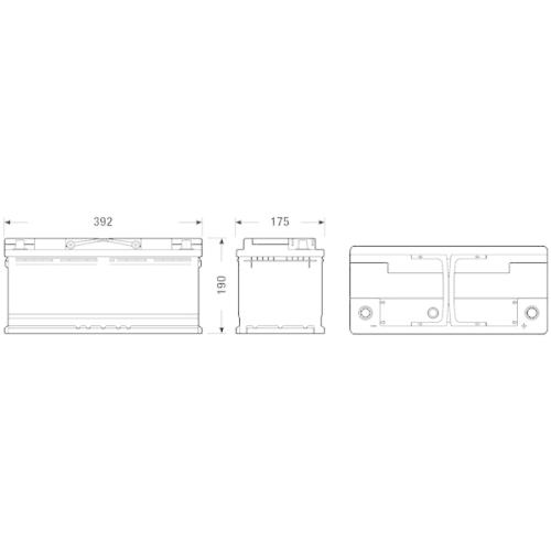 EXIDE Starterbatterie EXCELL