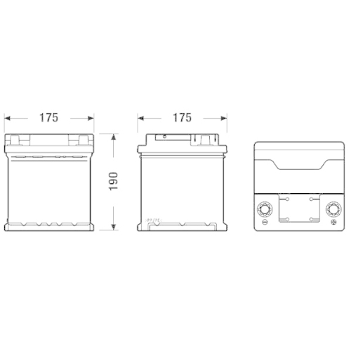 EXIDE Starterbatterie EXCELL