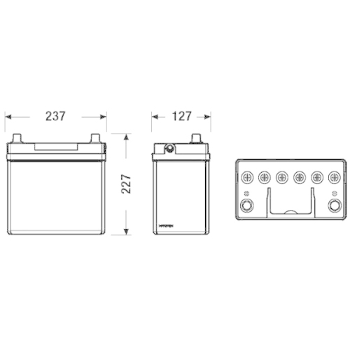 EXIDE Starterbatterie EXCELL