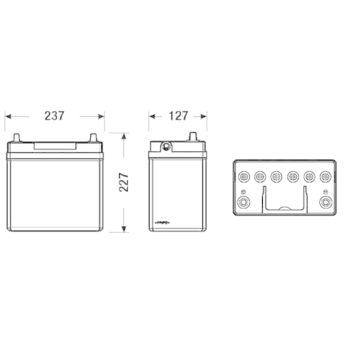 EXIDE Starterbatterie EXCELL