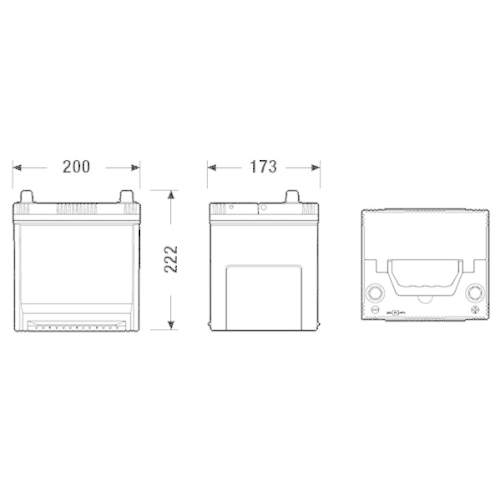 EXIDE Starterbatterie EXCELL