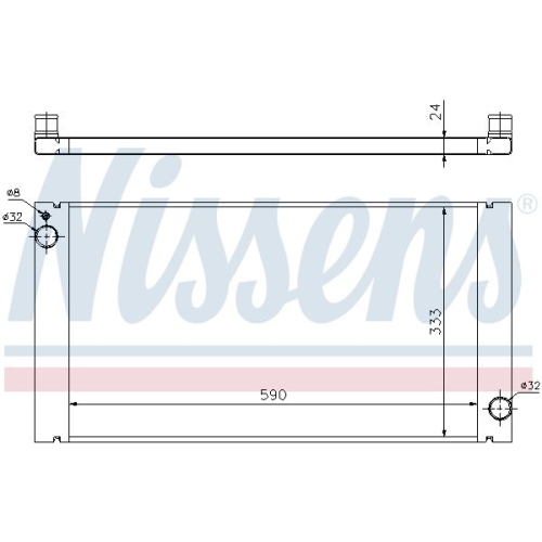 NISSENS Kühler, Motorkühlung