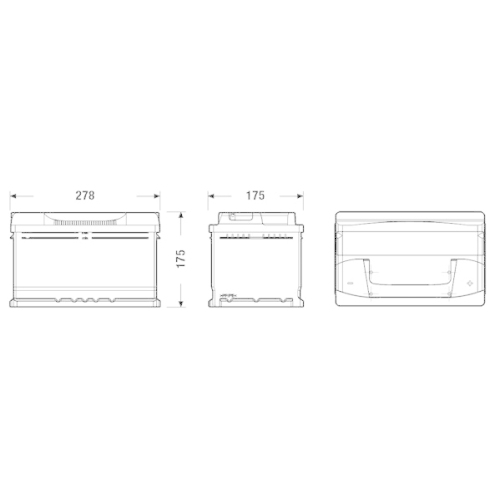 EXIDE Starterbatterie EXCELL