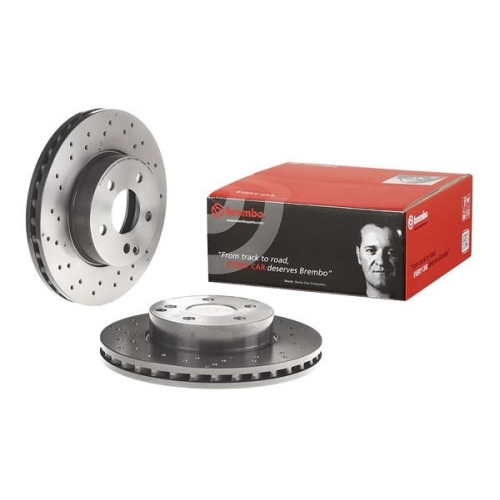 BREMBO Bremsscheibe PRIME LINE - UV Coated