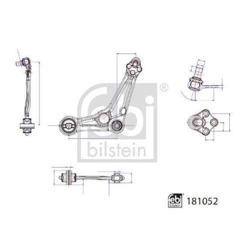 FEBI BILSTEIN Lenker, Radaufhängung