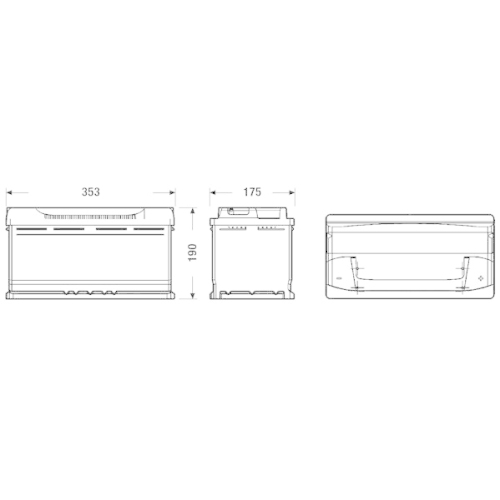 EXIDE Starterbatterie EXCELL