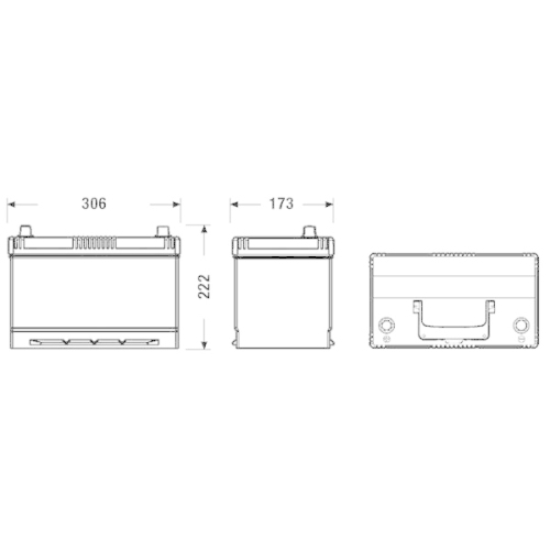 EXIDE Starterbatterie EXCELL