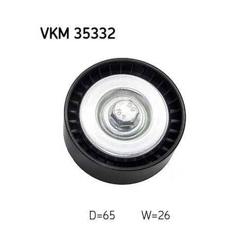 SKF Umlenk-/Führungsrolle, Keilrippenriemen