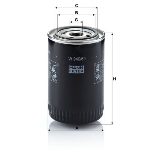 MANN-FILTER &Ouml;lfilter