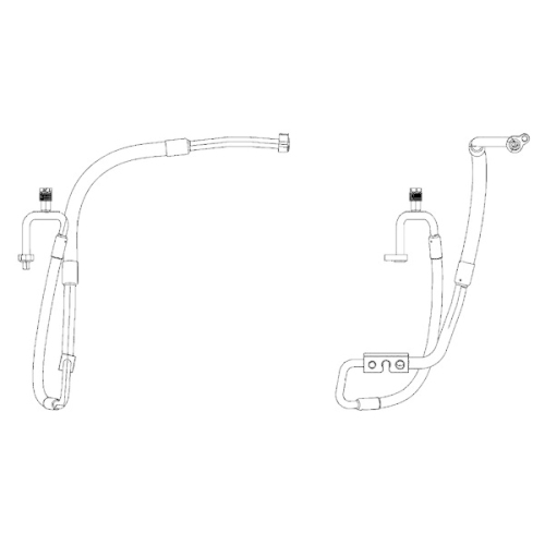 MAHLE Hochdruck-/Niederdruckleitung, Klimaanlage BEHR *** PREMIUM LINE ***