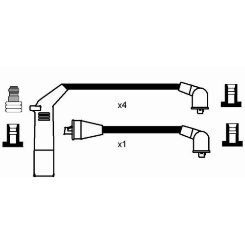 NGK Zündleitungssatz