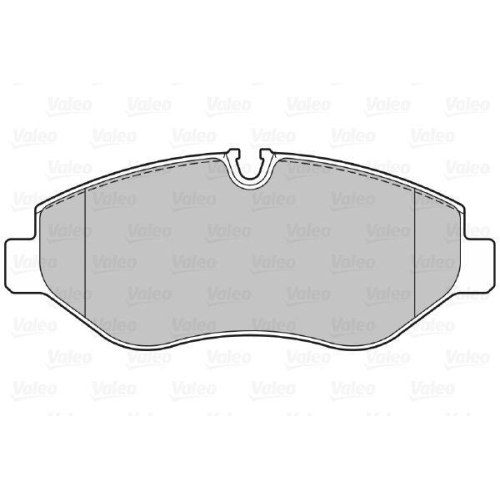 VALEO Bremsbelagsatz, Scheibenbremse FIRST