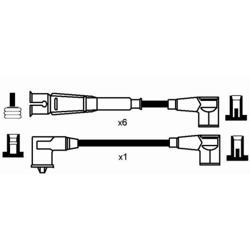 NGK Zündleitungssatz
