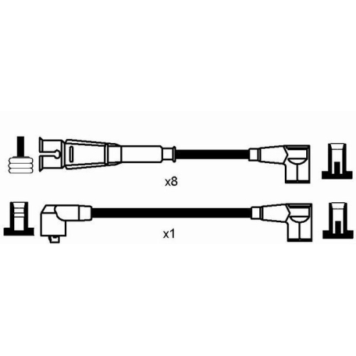 NGK Zündleitungssatz