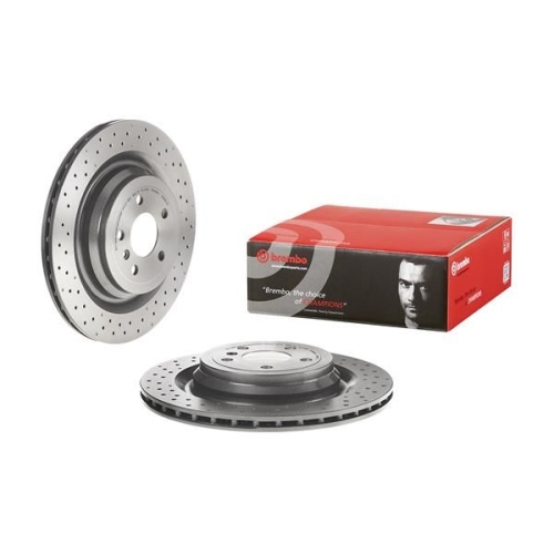 BREMBO Bremsscheibe PRIME LINE - UV Coated