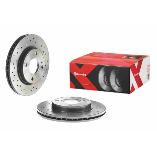 BREMBO Bremsscheibe XTRA LINE - Xtra