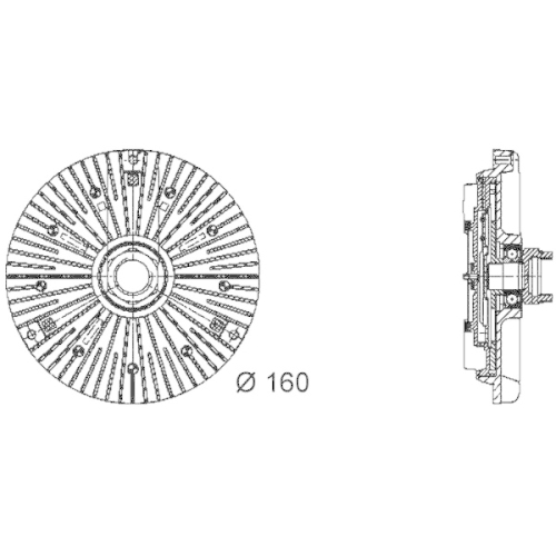 MAHLE Kupplung, Kühlerlüfter BEHR *** PREMIUM LINE ***