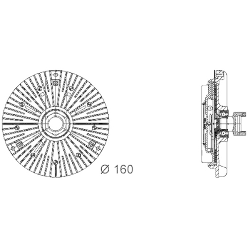 MAHLE Kupplung, Kühlerlüfter BEHR *** PREMIUM LINE ***