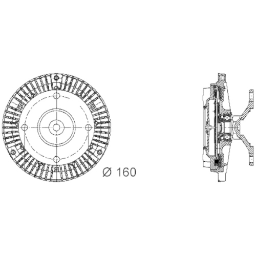MAHLE Kupplung, Kühlerlüfter BEHR *** PREMIUM LINE ***