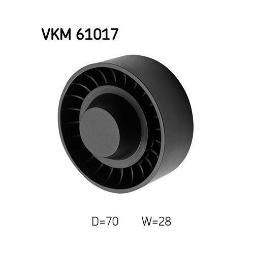 SKF Umlenk-/F&uuml;hrungsrolle, Keilrippenriemen
