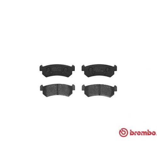 BREMBO Bremsbelagsatz, Scheibenbremse PRIME LINE