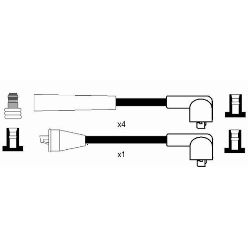 NGK Zündleitungssatz